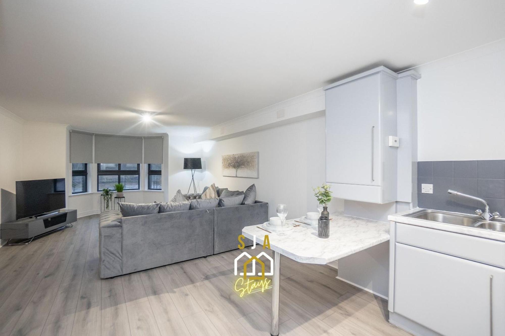 Panacotta House - Sja Stays - Modern 1 Bed Apartment Абърдийн Екстериор снимка