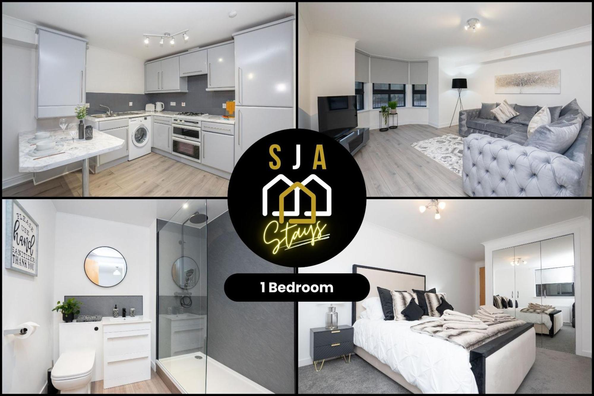 Panacotta House - Sja Stays - Modern 1 Bed Apartment Абърдийн Екстериор снимка